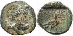 Ancient Coins - Caria, Æ Unit, 2nd century BC, Keramos, Bronze,
