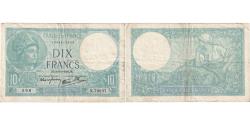 World Coins - France, 10 Francs, Minerve, 1940, N.79937, VF(20-25), Fayette:07.21, KM:84