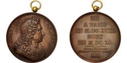 World Coins - France, Medal, Louis XVIII, Arts & Culture, 1818, , Bronze
