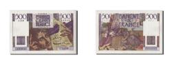 World Coins - Banknote, France, 500 Francs, 500 F 1945-1953 ''Chateaubriand'', 1952