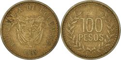 World Coins - Coin, Colombia, 100 Pesos, 1995
