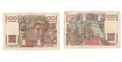 World Coins - France, 100 Francs, Jeune Paysan, 1952, F.474, EF(40-45), Fayette:28.29, KM:128d