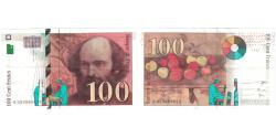 World Coins - France, 100 Francs, 1997, 1997, EF(40-45), Fayette:74.01, KM:158a