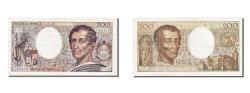 World Coins - Banknote, France, 200 Francs, 200 F 1981-1994 ''Montesquieu'', 1990, EF(40-45)