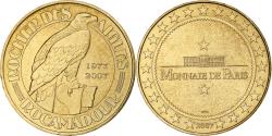 World Coins - France, Tourist token, Rocher des aigles, Rocamadour, 2007, MDP, Nordic gold