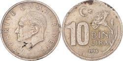 World Coins - Coin, Turkey, 10000 Lira, 10 Bin Lira, 1996