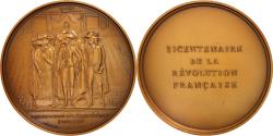 World Coins - France, Medal, French Fifth Republic, History, 1988, Berechel, , Bronze