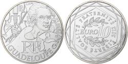 World Coins - France, 10 Euro, Euros des régions, Guadeloupe, 2012, Silver,