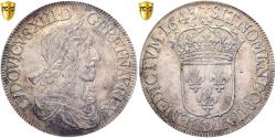 World Coins - France, Louis XIII, Écu de 60 Sols, 2ème poinçon de Warin, 1643, Lyon