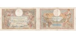 World Coins - France, 100 Francs, Luc Olivier Merson, 1937-03-25, J.53534035, EF(40-45)