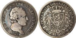 World Coins - Coin, ITALIAN STATES, SARDINIA, Carlo Felice, Lira, 1828, Genoa,