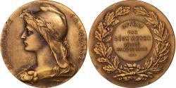 World Coins - France, Medal, Marianne, Offert par Léon Meyer, Député-Maire du Havre, Roty
