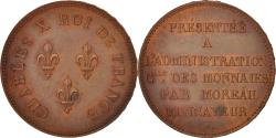 World Coins - Coin, France, Charles X, 5 Francs, Paris, , Bronze, Mazard:898a