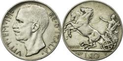 World Coins - Coin, Italy, Vittorio Emanuele III, 10 Lire, 1927, Rome, , Silver