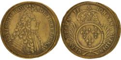 World Coins - France, Token, Royal, Louis XIV, , Brass