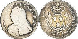 World Coins - Coin, France, Louis XV, 1/10 Écu aux branches d'olivier, 12 Sols, 1/10 ECU