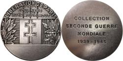 World Coins - France, Medal, LIbération de Paris, History, , Silvered bronze