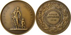 World Coins - France, Medal, Fédération familiale du Nord de la France, 1935, , Bronze