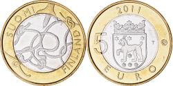 World Coins - Finland, 5 Euro, 2011, Vantaa, , Bi-Metallic, KM:161