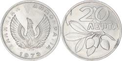 World Coins - Coin, Greece, 20 Lepta, 1973, , Aluminum, KM:105
