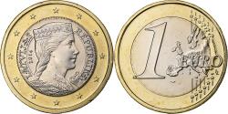 World Coins - Latvia, Euro, 2014, Bi-Metallic,