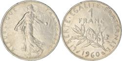 World Coins - Coin, France, Semeuse, Franc, 1960, Paris, , Nickel, KM:925.2