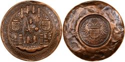 World Coins - France, Medal, Sceau de Charles Quint, 1987, MDP, Copper,