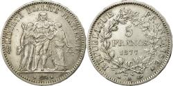 World Coins - Coin, France, Hercule, 5 Francs, 1877, Paris, , Silver, KM:820.1