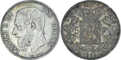 World Coins - Coin, Belgium, Leopold II, 5 Francs, 5 Frank, 1868, Brussels, , Silver