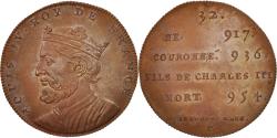World Coins - France, Medal, Louis IV, History, XIXth Century, , Copper
