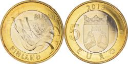 World Coins - Finland, 5 Euro, Imatra Dam, 2013, , Bi-Metallic, KM:195