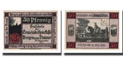 World Coins - Banknote, Germany, Bergen a.d. Dumme Germeinde, 50 Pfennig, personnage, 1922