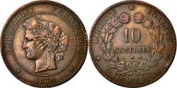 World Coins - Coin, France, Cérès, 10 Centimes, 1876, Paris, , Bronze, KM:815.1