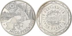 World Coins - France, 10 Euro, Midi-Pyrénées, 2011, Paris, , Silver, KM:1752