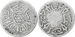 World Coins - Morocco, Abdelaziz ben Hassan, 1/2 Dirham, AH 1314/1897, Paris, Silver