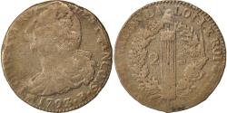 World Coins - France, 2 Sols, 2 sols françois, 1793, Rouen, Bronze, , Gadoury:25