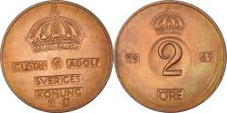 World Coins - Coin, Sweden, Gustaf VI, 2 Öre, 1969, , Bronze, KM:821