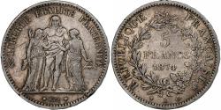 World Coins - Coin, France, Hercule, 5 Francs, 1874, Bordeaux, , Silver, KM:820.2, Le