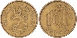 World Coins - Coin, Finland, 10 Pennia, 1963