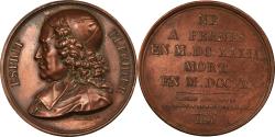 World Coins - France, Medal, Galerie des Grands Hommes, Esprit Fléchier, History, 1820