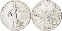 World Coins - Coin, France, Semeuse, 2 Francs, 1904, , Silver, KM:845.1, Gadoury:532