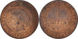 World Coins - Coin, France, Cérès, Centime, 1897, Paris, , Bronze, KM:826.1