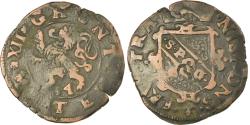 World Coins - Coin, Spanish Netherlands, Liard, 12 Mites, 1584, Gent, , Copper