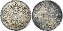 World Coins - Coin, Finland, Nicholas II, 25 Penniä, 1916, Helsinki, , Silver