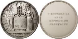 World Coins - France, Medal, French Fifth Republic, History, 1988, , Bronze