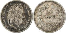 World Coins - France, 25 Centimes, 1847, Paris, Silver, , Gadoury:357, KM:755.1