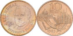 World Coins - France, 10 Francs, Stendhal, 1983, ESSAI, Nickel-Bronze, , Gadoury:817