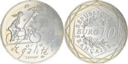 World Coins - France, 10 Euro, Egalité, 2014, Sempé, , Silver, Gadoury:EU718