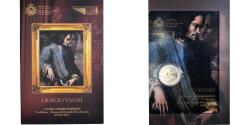 World Coins - San Marino, 2 Euro, 2011, Rome, Giorgio Vasari - 500th Anniversary birth