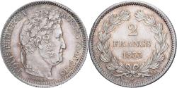 World Coins - Coin, France, Charles X, 2 Francs, 1833, Paris, , Silver, KM:743.1
